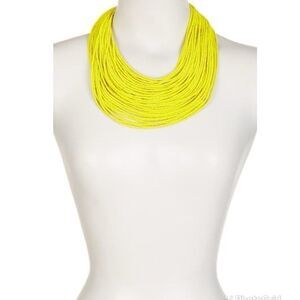 Eye Candy Los Angeles Beaded Multilayered Necklace